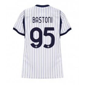 Dámské fotbalový oblečení Inter Milan Alessandro Bastoni #95 Venkovní košile 2026-27 Krátkým Rukávem